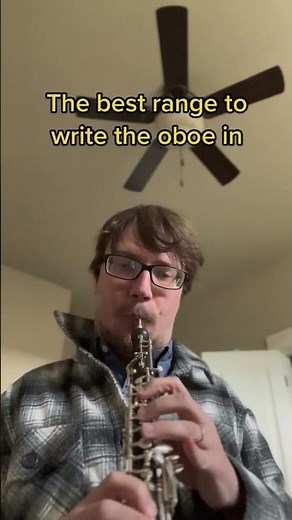 The Best Range To Write The Oboe In #musiccomposition #oboe