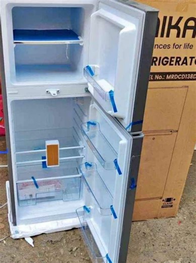 Mika 138L Double Door Refrigerator - Unbeatable Deal