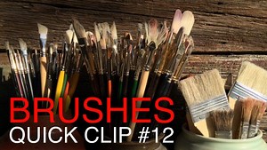 7K views · 445 reactions | I'm back this week with a long awaited Quick Clip all about BRUSHES! Enjoy! | Andrew Tischler-Artist | Facebook