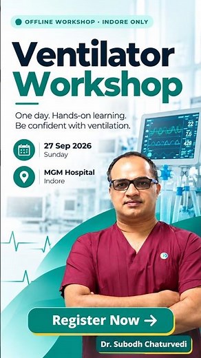 Ventilator Masterclass - Indore #latest