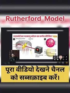 Rutherford Model|Class 9th Science|Important Questions|Chapter 4