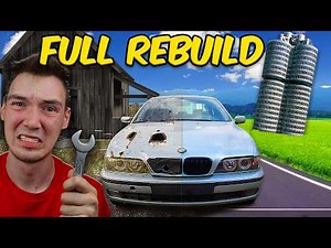 Rebuilding Abandoned 90s BMW - Rust to Roadtrip in 91.10 Minutes