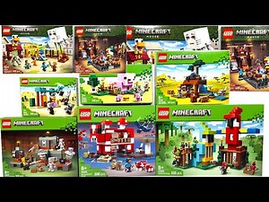 I Built the BIGGEST LEGO Minecraft 2025 Winter-Spring Sets COMPILATION/COLLECTION