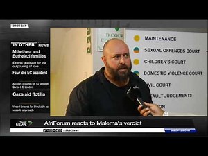 AfriForum reacts to Malema's verdict
