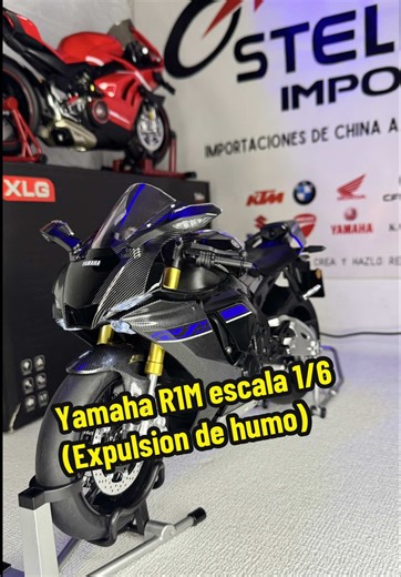 Yamaha R1M a Escala: Descubre la Motocicleta Perfecta