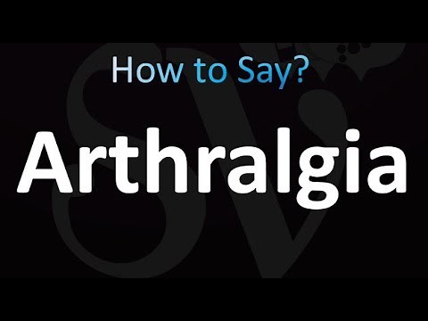 How to Pronounce Arthralgia (Correctly!)