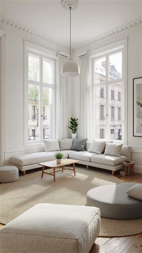 Virtually stage any empty space in seconds ⚡️ #homedesign#virtualstaging#livingroominspo