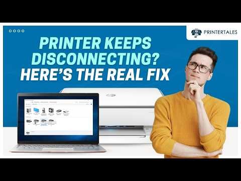 Wireless Printer Keeps Disconnecting - Fix WiFi Issue | Printer Tales
