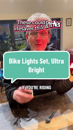 Ultra Bright Bike Lights Set for Safety and Visibility