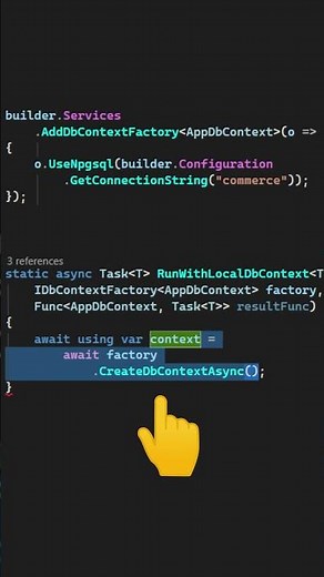 EF Core Pro Tip: Using DbContextFactory