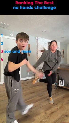 Ranking the best no hands dance challenge #nohandschallenge #dance