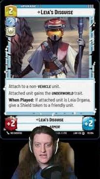 Leia's Disguise - A Lawless Time Preview Card Review #starwars #swu #starwarsunlimited