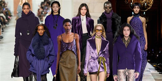 Se acabaron los colores pastel: el morado más maximalista será tendencia este otoño-invierno 2025