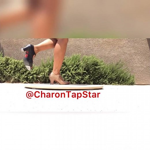 Tap Dance High Heels Dance Soft Shoe Freestyle by Hoofer Charon Tap Star❣️