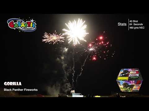 Gorilla Black Panther Fireworks 2025