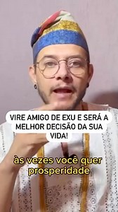 48K views · 3.2K reactions | Você sabia que Exu pode te ajudar nesse aspecto?! #exu #orixa #candomble #youruba #terreiro #umbanda | Babá Ofalomi | Facebook