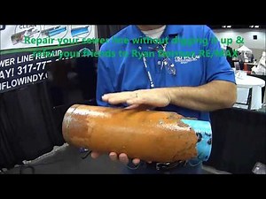 Repair your sewer line without digging it up