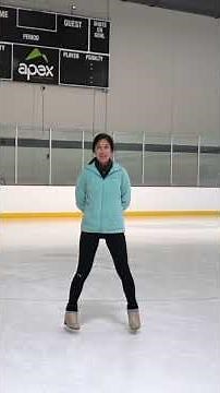Backwards ice skating for beginners tutorial