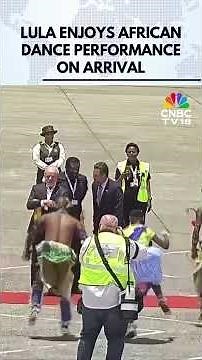 Brazil's Lula Jets in from COP, Enjoys South African Dance Performance on Arrival for G20 | N18G