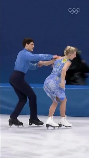Starry, starry performance from Piper Gilles and Paul Poirier! 🥉💙✨