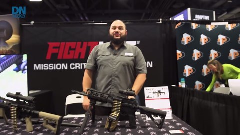 Belt-fed firepower the size of your M4