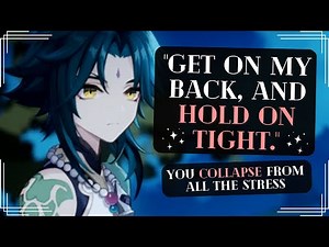 Xiao carries you on his back after your panic attack. [Xiao x Listener ASMR] [Anxiety Comfort]