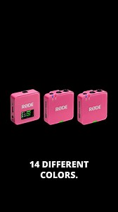 With 14 color options for the new RODE Wireless Go (Gen 3), which would you choose? Learn more here: https://www.cined.com/rode-wireless-go-gen-3-wireless-microphone-system-released-pro-features-colors-and-affordable/ | CineD