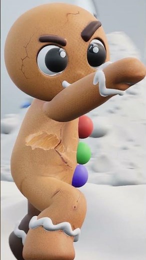 Catch the Gingerbread Man! 🍪🏃#shorts | Rusty's World #rustysworld #kidssongs #kidsanimation