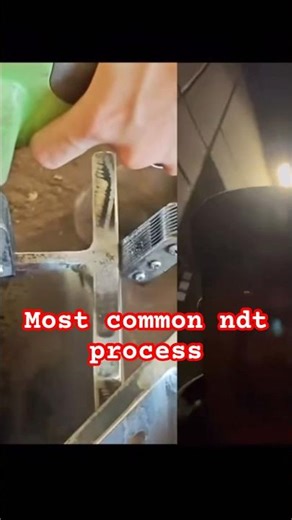 Mag particle test #learn #stickwelding #weldingequipment #howto #ndt #inspection