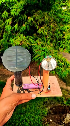 how to make a solar system with light project video#viral #project #science