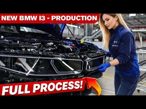 NEW BMW i3 Production Line – Inside Factory Build Process