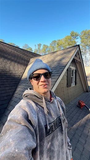 How to clean the top of the mesh metal gutter guards #thousanddollardaysclub #guttercleaning