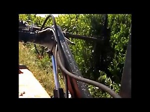 Homemade tractor mounted hedgecutter2