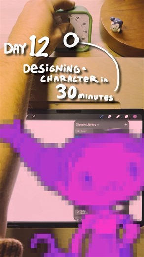 Day 12 of Designing a Character Everyday in 30 Minutes