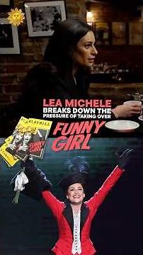 Lea Michele on the pressure she felt starring in “Funny Girl” #shorts