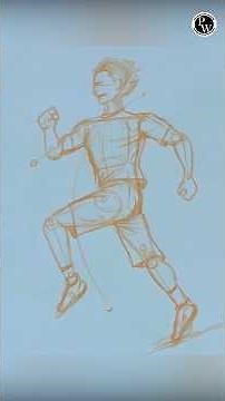 How to Draw Human Figures in Motion Step by Step | Figure Drawing Tutorial for Beginners #NATAPYQ
