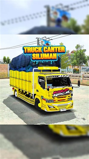 truck siluman oleng oleng sampai hilang arah🤣 #truckoleng #bussimulatorindia #fyp