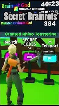 All Secret Codes! Unbox A Brainrot - Fortnite! New Codes Updated