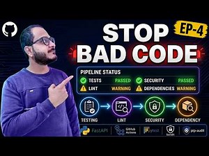 GitHub Actions Tutorial 2026 🔥 Episode 4: The CI Pipeline Most Developers Are Missing