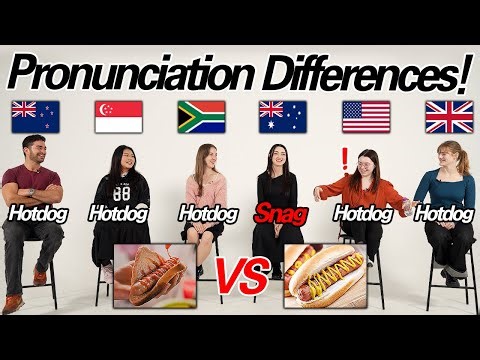 American Was Shocked by English Words Differences Between 6 Countries!! Do you know SNAG?