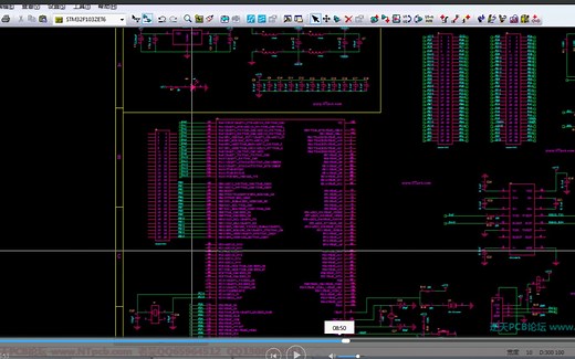PADS LOGIC批量添加网络名和批量添加页面连接符的方法视频教程