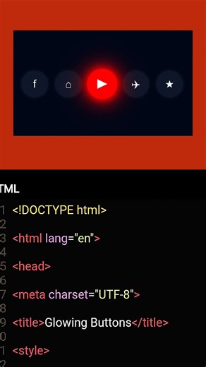🔥 Viral Glowing Button Popup using HTML CSS JavaScript #html #css #javascript#webdesign #frontend#