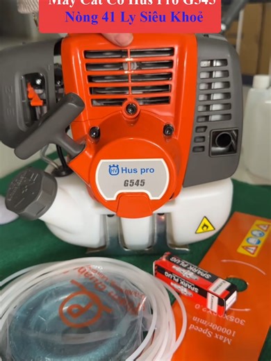 Máy Cắt Cỏ Hus Pro G545 Nòng 41 Ly Siêu Khỏe