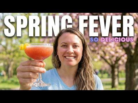 The Spring Fever Cocktail Recipe | NEED THIS RIGHT NOW!
