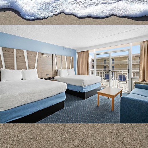 There's always options when you stay with the Carousel Resort for your Ocean City vacation! Book today and SAVE, 800-641-0011 Carouselhotel.com | Carousel Resort Hotel & Condominiums