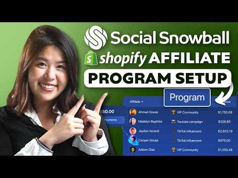 How to Set Up an Affiliate Program for Your Shopify Store (Step-by-Step)