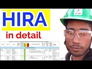 (HIRA) Hazard Identification and Risk Assessment / what is Hira in hindi / Hira format PDF