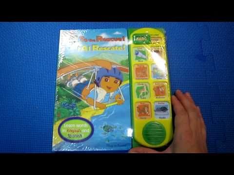 To The Rescue! / íAl Rescate! (Go Diego Go, Play-A-Sound) 【🎈愛米粒小舖】
