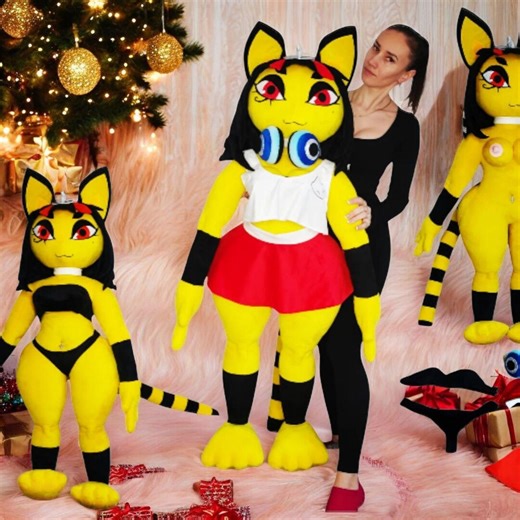 Ankha Animal Crossing Plush Doll: Handmade Soft Pillow Toy (15-80 Inch) - Etsy