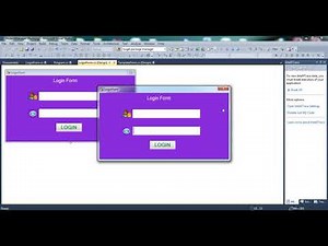 💡 How to Create a Login Form Using C# .NET | Hindi Tutorial | #CODERBABA Part-1